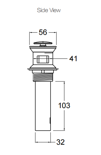Basin Click Up Waste