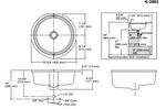 Load image into Gallery viewer, Verticyl Undercounter Basin
