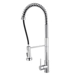 Load image into Gallery viewer, Tall Spring Chrome Pull Out Kitchen Mixer
