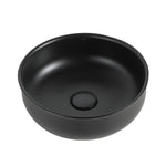Load image into Gallery viewer, Bronte Round 360x360x130 Matte Black Basin
