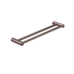 Load image into Gallery viewer, MECCA CARE 25MM DOUBLE TOWEL GRAB RAIL 900MM BRUSHED BRONZE
