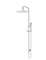 Load image into Gallery viewer, Round Combination Shower Rail 300mm Rose, Single Function Hand Shower - Polished Chrome
