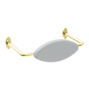 MECCA CARE DDA TOILET BACKREST BRUSHED GOLD