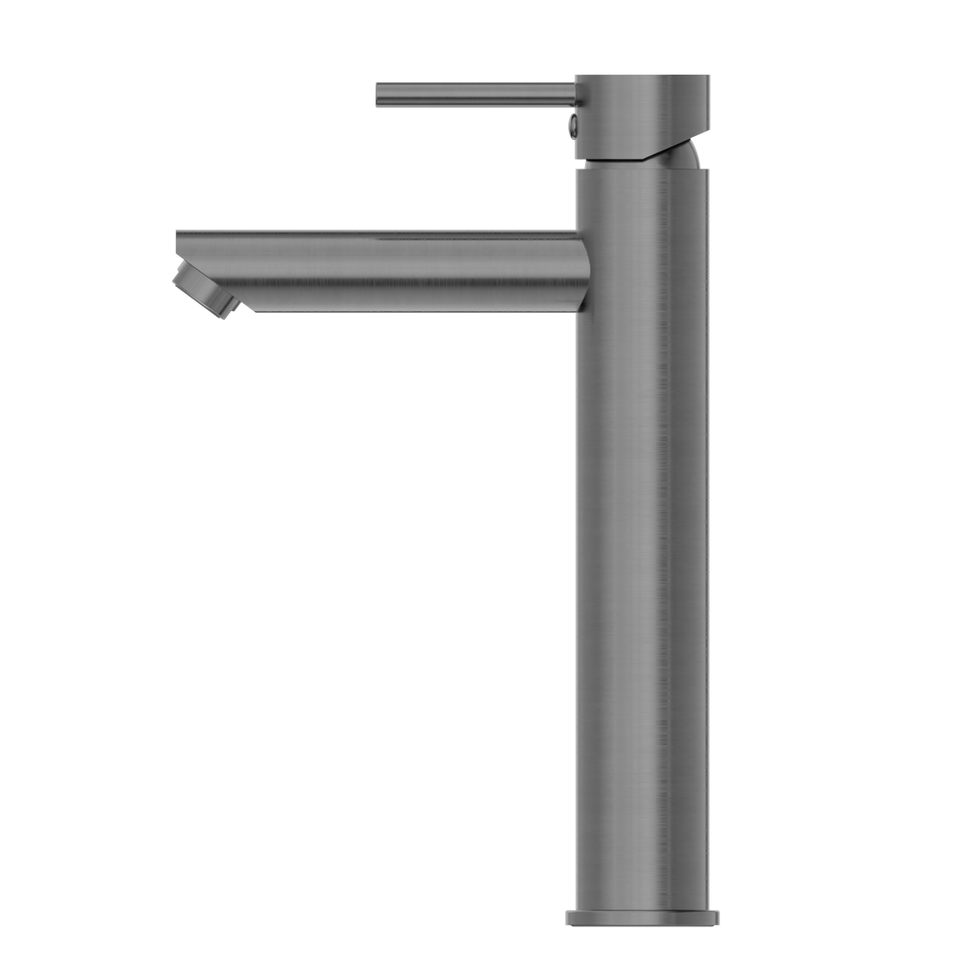 DOLCE TALL BASIN MIXER GUN METAL