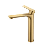 Load image into Gallery viewer, VOG Series Brushed Brass Tall Basin Mixer
