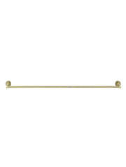 Round Single Towel Rail 900mm - PVD Tiger Bronze