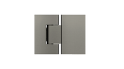 Glass to Glass Shower Door Hinge - Shadow Gunmetal