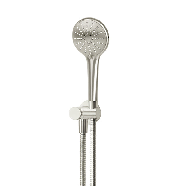Round Hand Shower on Swivel Bracket - PVD Brushed Nickel