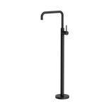 Load image into Gallery viewer, MECCA FREESTANDING BATH MIXER SQUARE SHAPE MATTE BLACK
