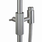 Load image into Gallery viewer, CADDENCE Series Brushed Nickel Shower Rail without Handheld Shower
