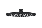 Round Shower Rose 200mm - Matte Black