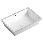 Load image into Gallery viewer, Crete
Fine Ceramic 
Under Counter Basin
With Overflow 32mm Waste
Size:545*380*180
Gloss  White

