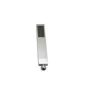 Square Single Function Chrome Brass Handheld Shower