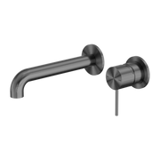 MECCA WALL BASIN/BATH MIXER SEPARATE BACK PLATE 120MM GUN METAL