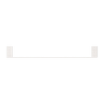Load image into Gallery viewer, CELIA SINGLE TOWEL RAIL 600MM BRUSHED NICKEL
