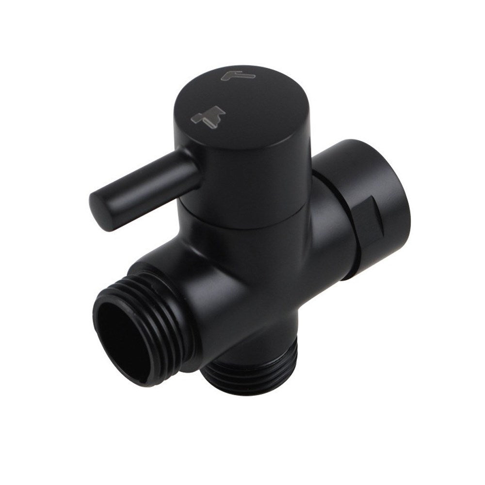 Black Brass Bidet Diverter