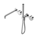 Load image into Gallery viewer, Serenity Progressive Shower System With Spout With Metal Handle And Slim Shower Chrome
