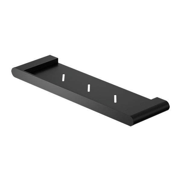 BIANCA METAL SHOWER SHELF MATTE BLACK
