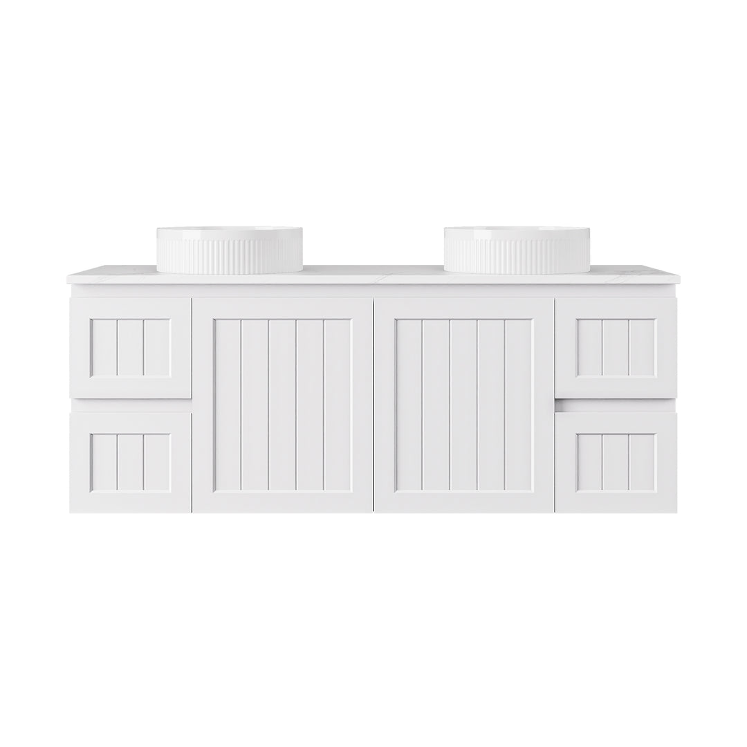 Achill Federation Wall Hung Vanity Matte White