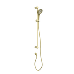 Load image into Gallery viewer, MECCA CARE 32MM GRAB RAIL AND ADJUSTABLE SHOWER RAIL SET 900MM BRUSHED GOLD
