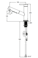 Load image into Gallery viewer, CRUE PULL OUT KITCHEN FAUCET
