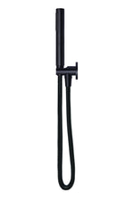 Load image into Gallery viewer, Round Hand Shower on Fixed Bracket - Matte Black
