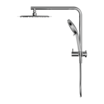 Load image into Gallery viewer, MECCA 2 IN 1 TWIN SHOWER CHROME
