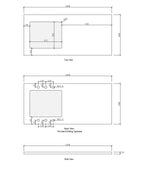 Load image into Gallery viewer, Bondi White Base Laundry Cabinet with 1300mm Natural Carrara Marble Top
