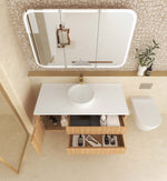 Load image into Gallery viewer, Byron Fluted with Stone Top
