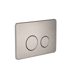 Load image into Gallery viewer, IN WALL TOILET PUSH PLATE BRUSHED NICKEL
