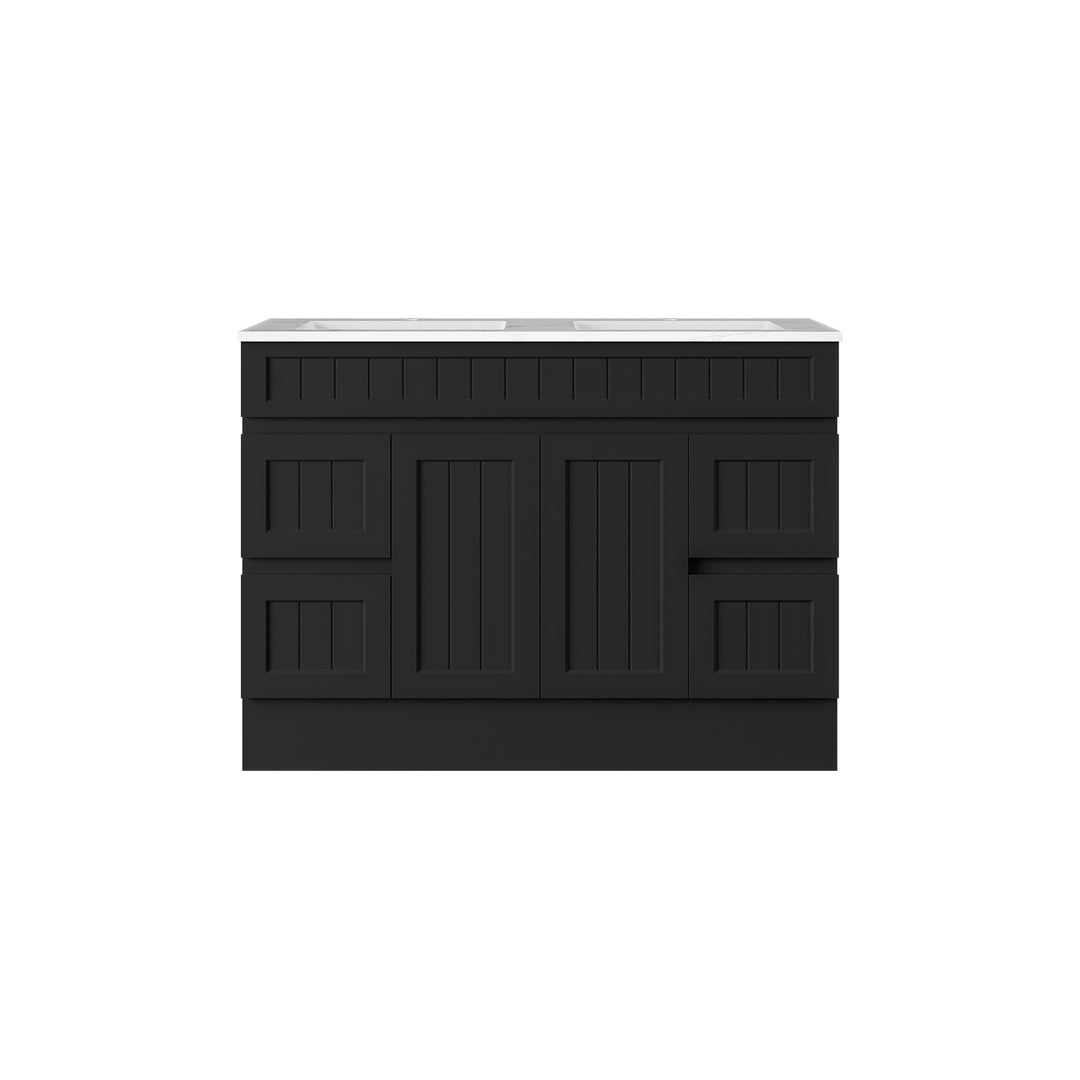 Achill Federation Wall Hung Vanity Matte Black