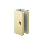 Load image into Gallery viewer, SHOWER U BRACKET 10MM GLASS BRUSHED GOLD
