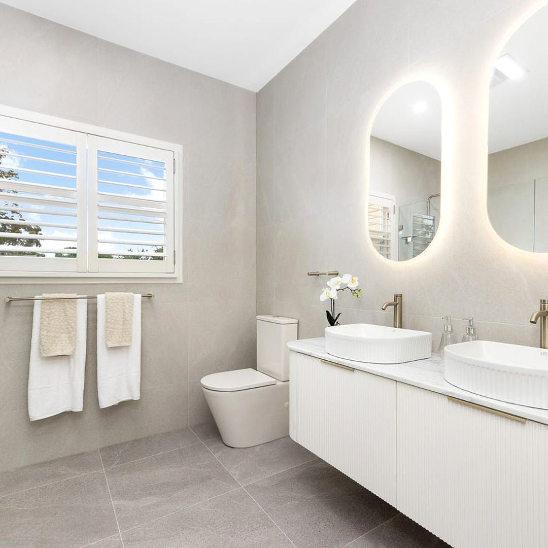 Bondi White with Stone Top