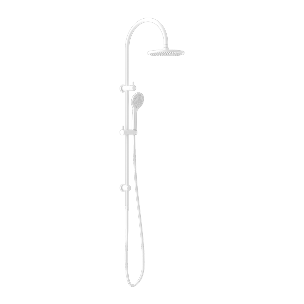 MECCA TWIN SHOWER WITH AIR SHOWER MATTE WHITE