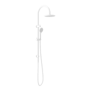 MECCA TWIN SHOWER WITH AIR SHOWER MATTE WHITE