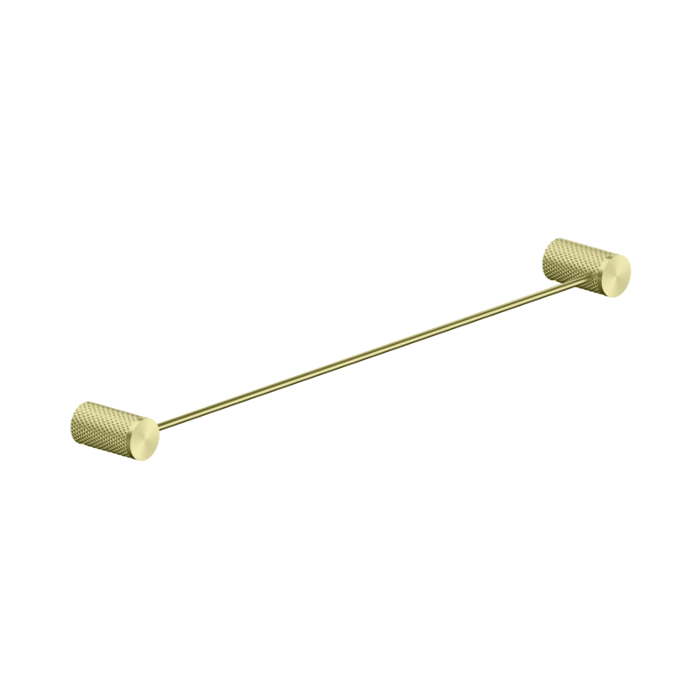 OPAL SINGLE TOWEL RAIL 800MM BRUSHED GOLD
