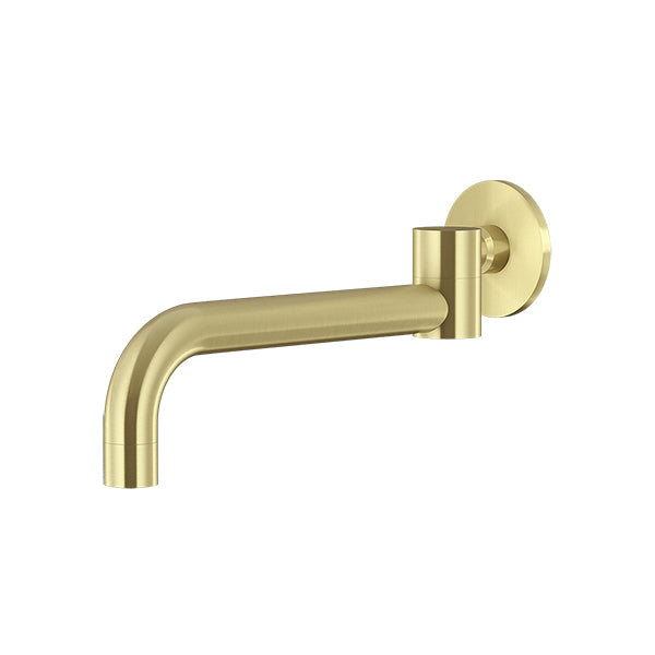 Round Swivel Wall Spout - PVD Tiger Bronze