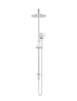 Load image into Gallery viewer, Round Combination Shower Rail 200mm Rose, Three Function Hand Shower - Chrome
