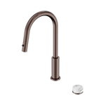 Load image into Gallery viewer, Serenity Progressive Pull Out kitchen Set With Arabescato Corchia Handle Brushed Bronze
