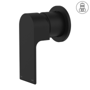 BIANCA SHOWER MIXER 60MM PLATE MATTE BLACK