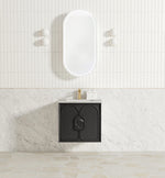 Load image into Gallery viewer, Laguna Black American Oak Wall Hung Vanity

