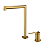 Load image into Gallery viewer, CADDENCE Series Brushed Yellow Gold Split Type Basin Mixer
