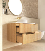 Load image into Gallery viewer, Byron Fluted with Stone Top
