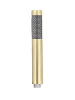Load image into Gallery viewer, Round Hand Shower Single Function - PVD Tiger Bronze Gold
