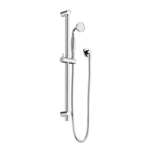 YORK SHOWER RAIL WITH METAL HAND SHOWER CHROME