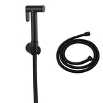 Load image into Gallery viewer, Round Chrome Brass Toilet Bidet Spray Kit with Stainless Steel Hose

