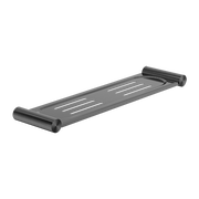 NEW MECCA METAL SHOWER SHELF GUN METAL