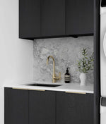 Load image into Gallery viewer, Laundry Kit 1715C Byron/Bondi Black Oak with Natural Carrara Marble Top
