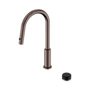 Serenity Progressive Pull Out kitchen Set With Marquina Black Handle Brushed Bronze