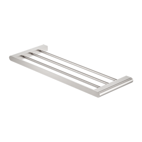 BIANCA TOWEL RACK BRUSHED NICKEL